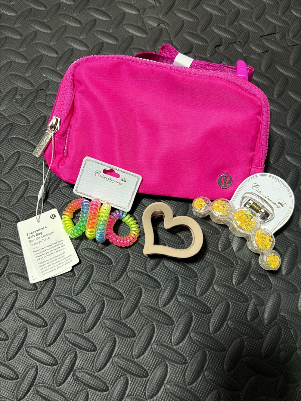 lululemon athletica Kids Hot Pink Mini Pouch - Bright Pink Accessories Bag